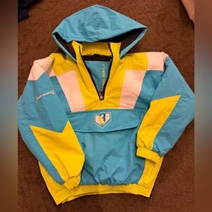 Baseball Lifestyle 101 Blue and Yellow Colorblock Jacket BL101